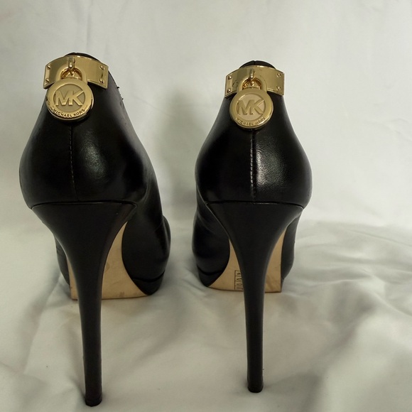 Michael Kors Black Antoinette High Heels - Picture 1 of 4